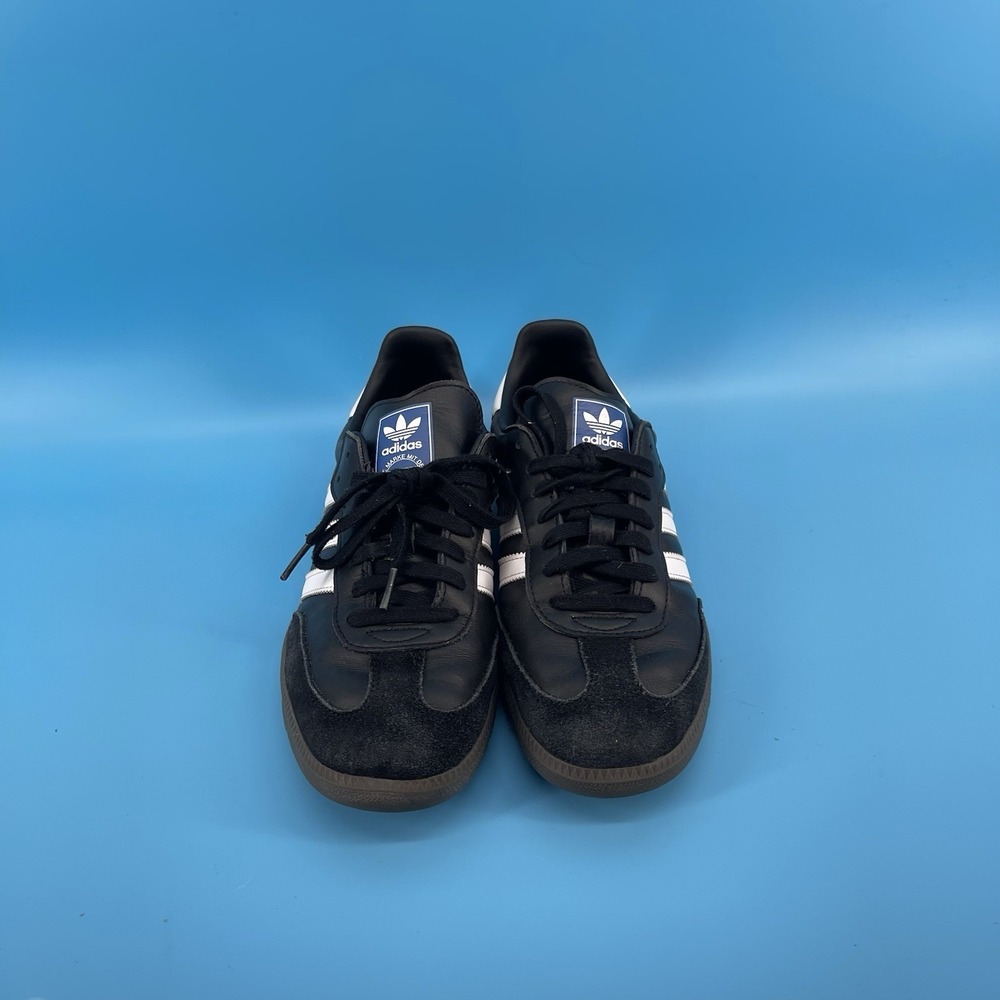 adidas Samba OG Black White Gum Men's Size 9 US Used Sneakers - Picture 2 of 9